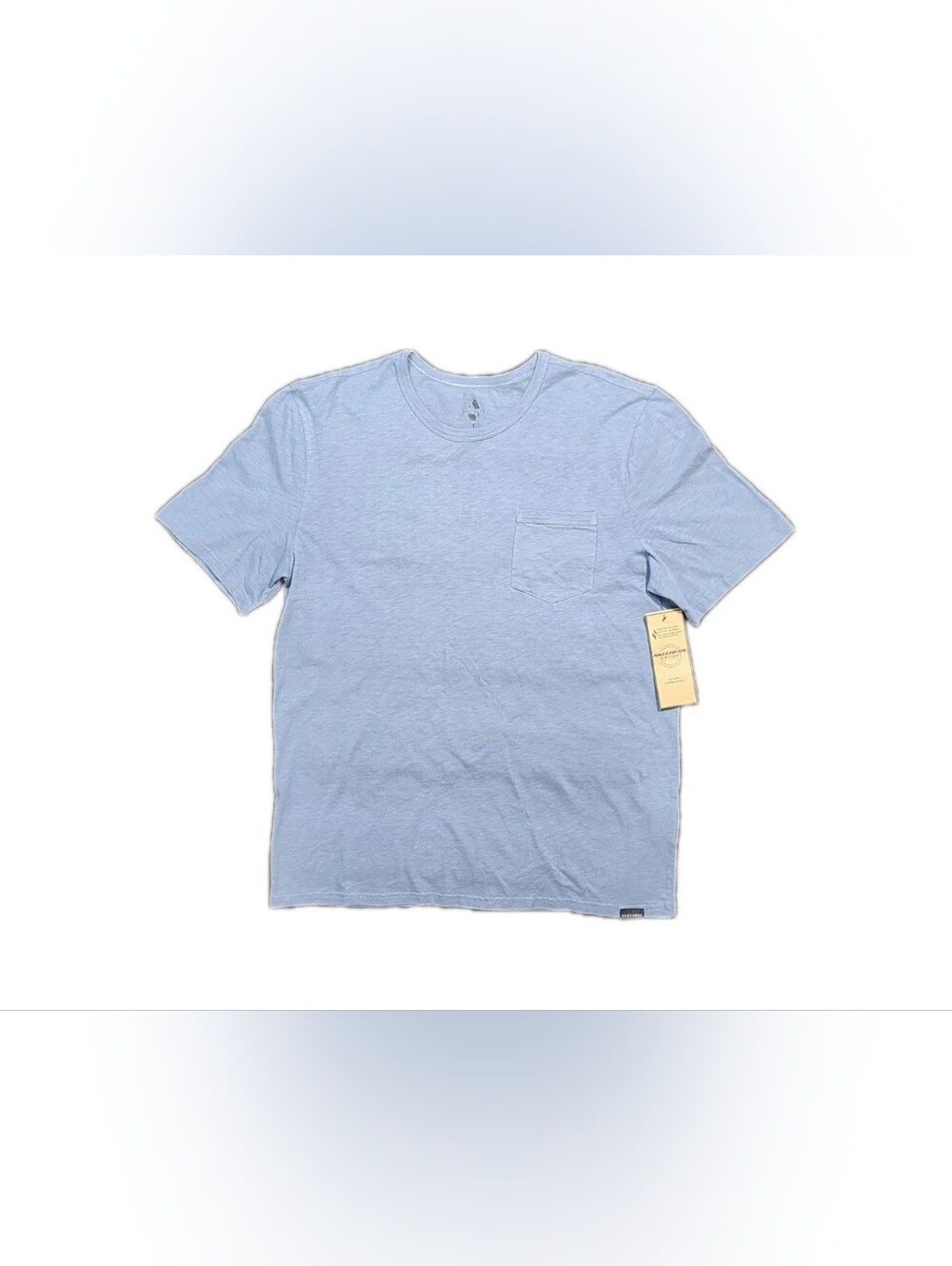 Skechers Blue Gray Pocket Tshirt The Go Walk Skech-Breeze Large Mens